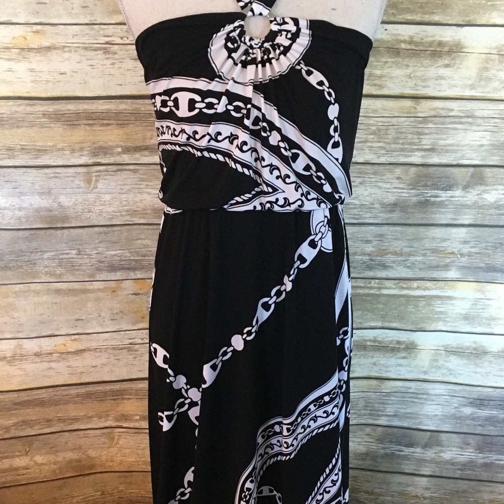 WHBM Sleeveless Maxi Dress, Size Small